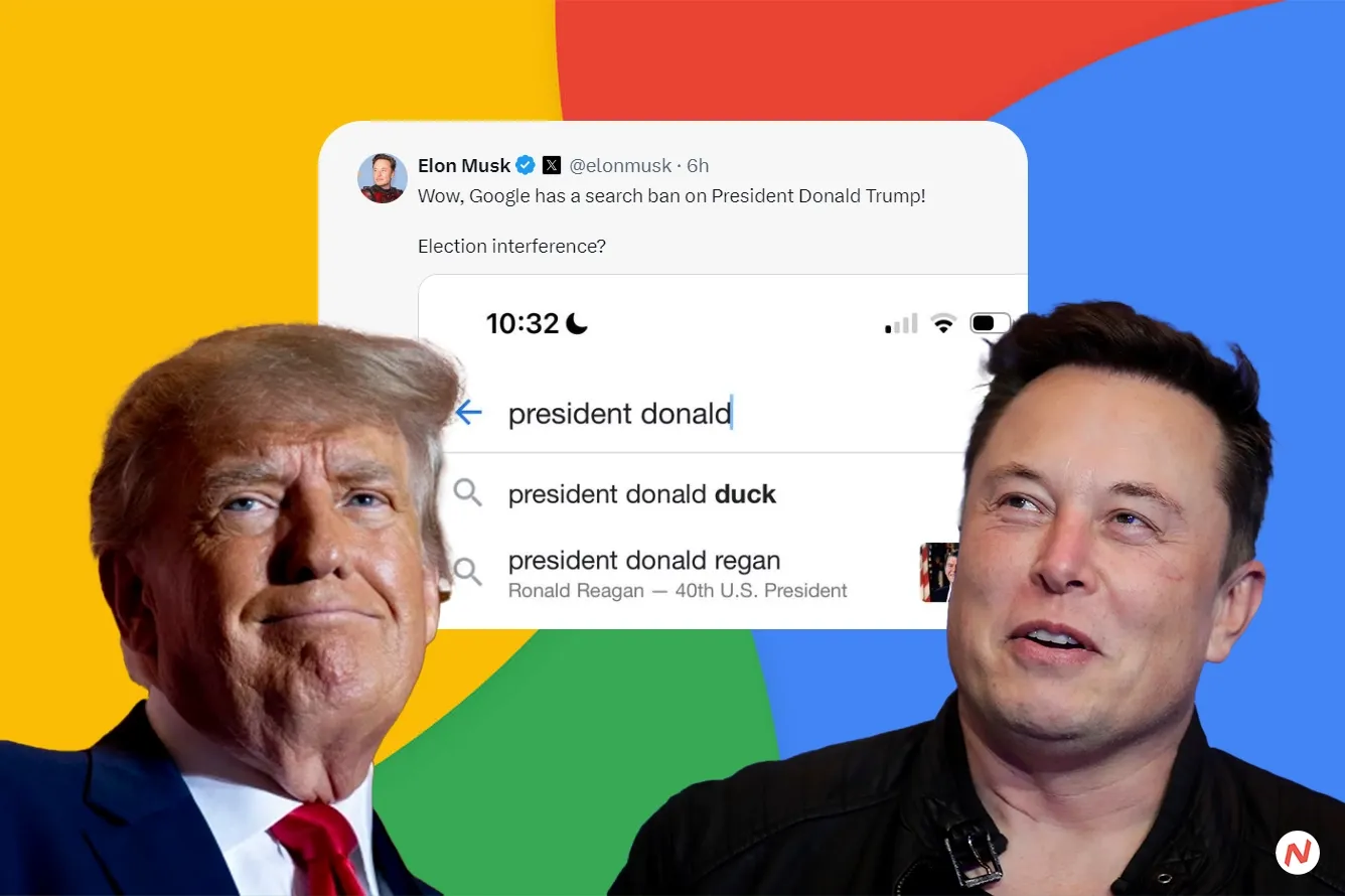 Elon Musk Alleges Google Search Ban on Trump Amid Election Concerns