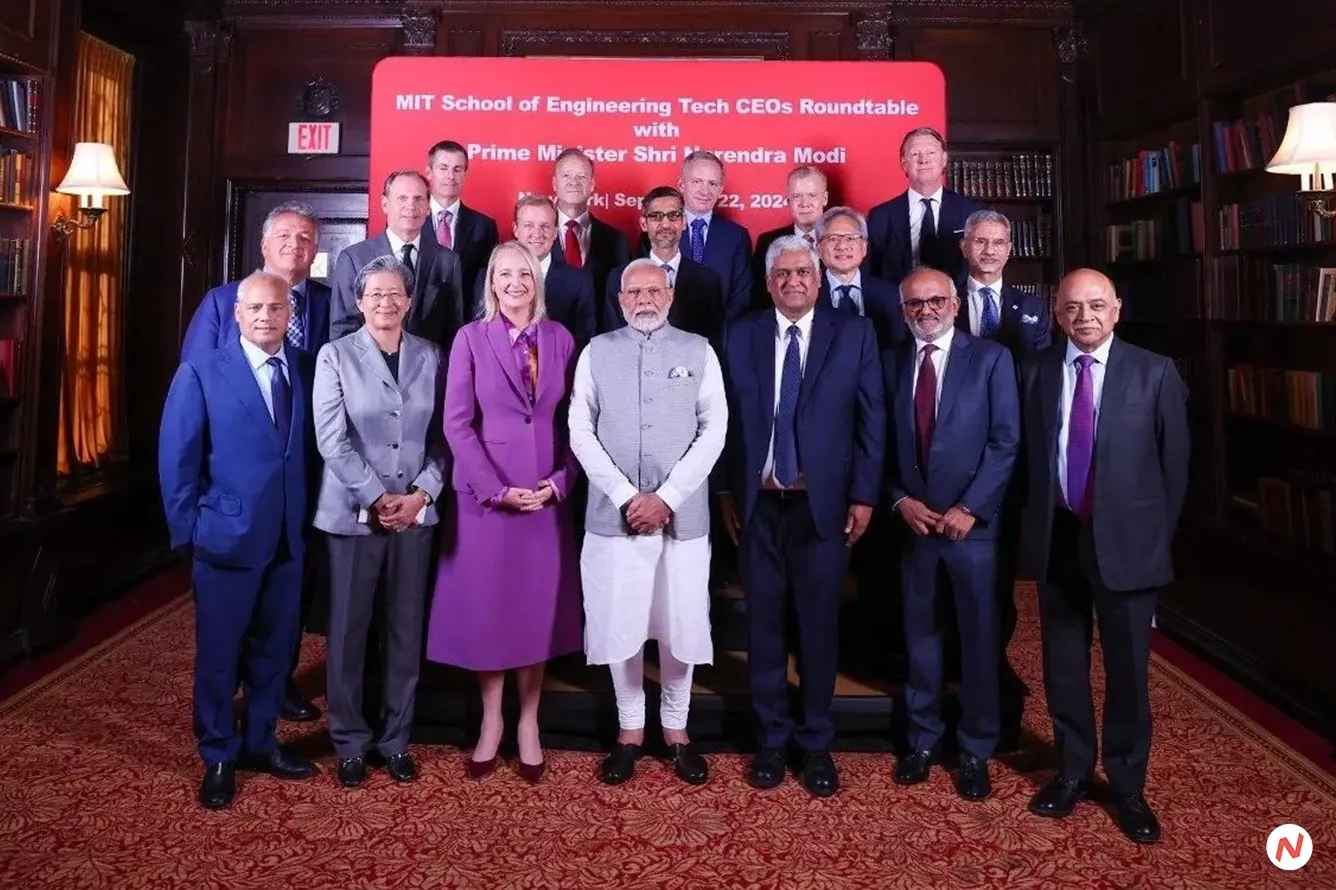 Modi Meets Top US Tech CEOs, Pushes for Semiconductor Collaboration and Innovation in India