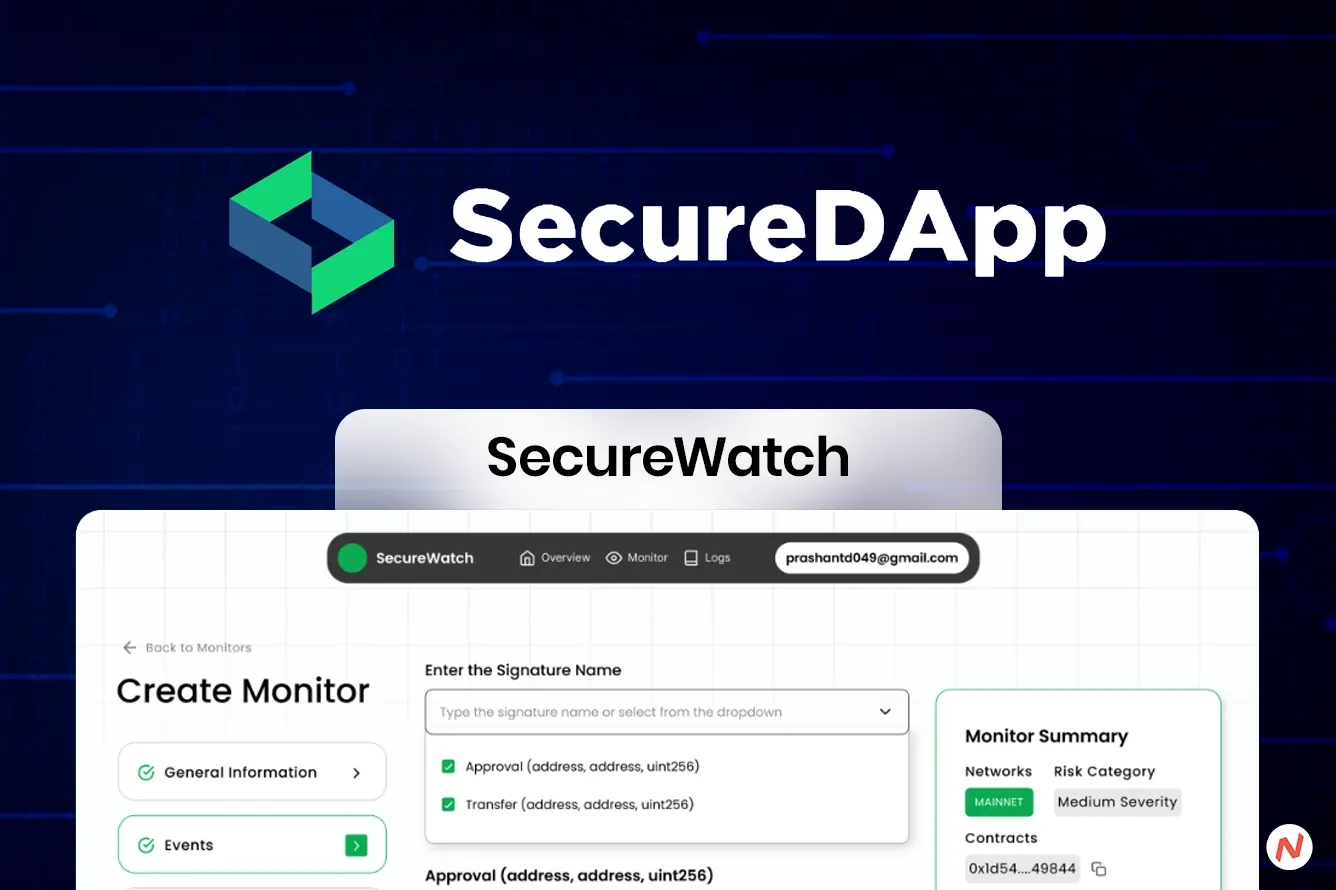 SecureDapp Launches SecureWatch, a Real-Time Threat Detection Tool to Tackle Rising Cyber Threats in Blockchain
