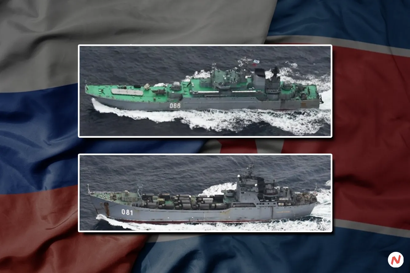 Satellite Images Reveal North Korea Sending Troops to Russia