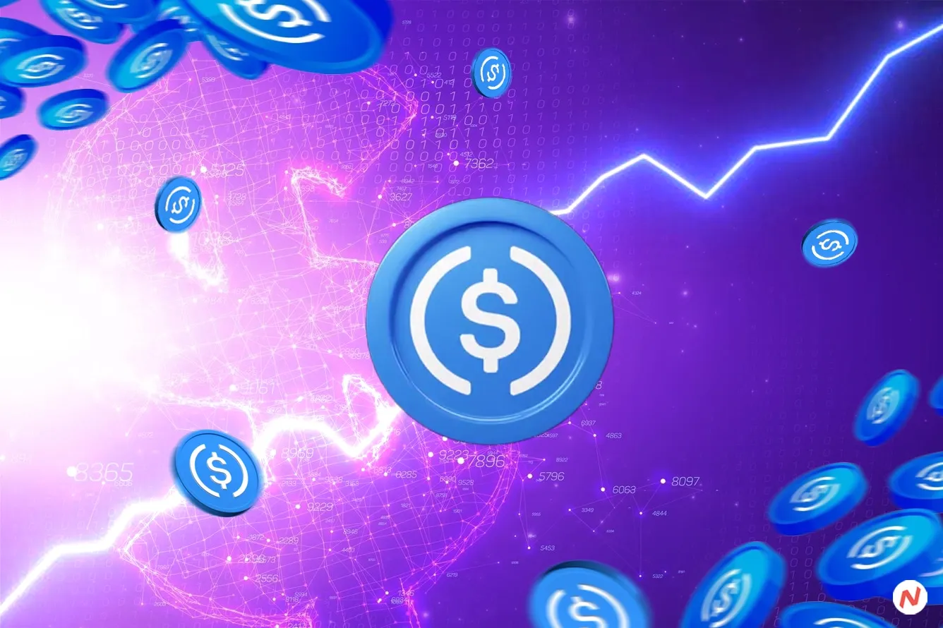USDC Market Cap Hits Record $56 Billion, Recovering from 2023 Decline