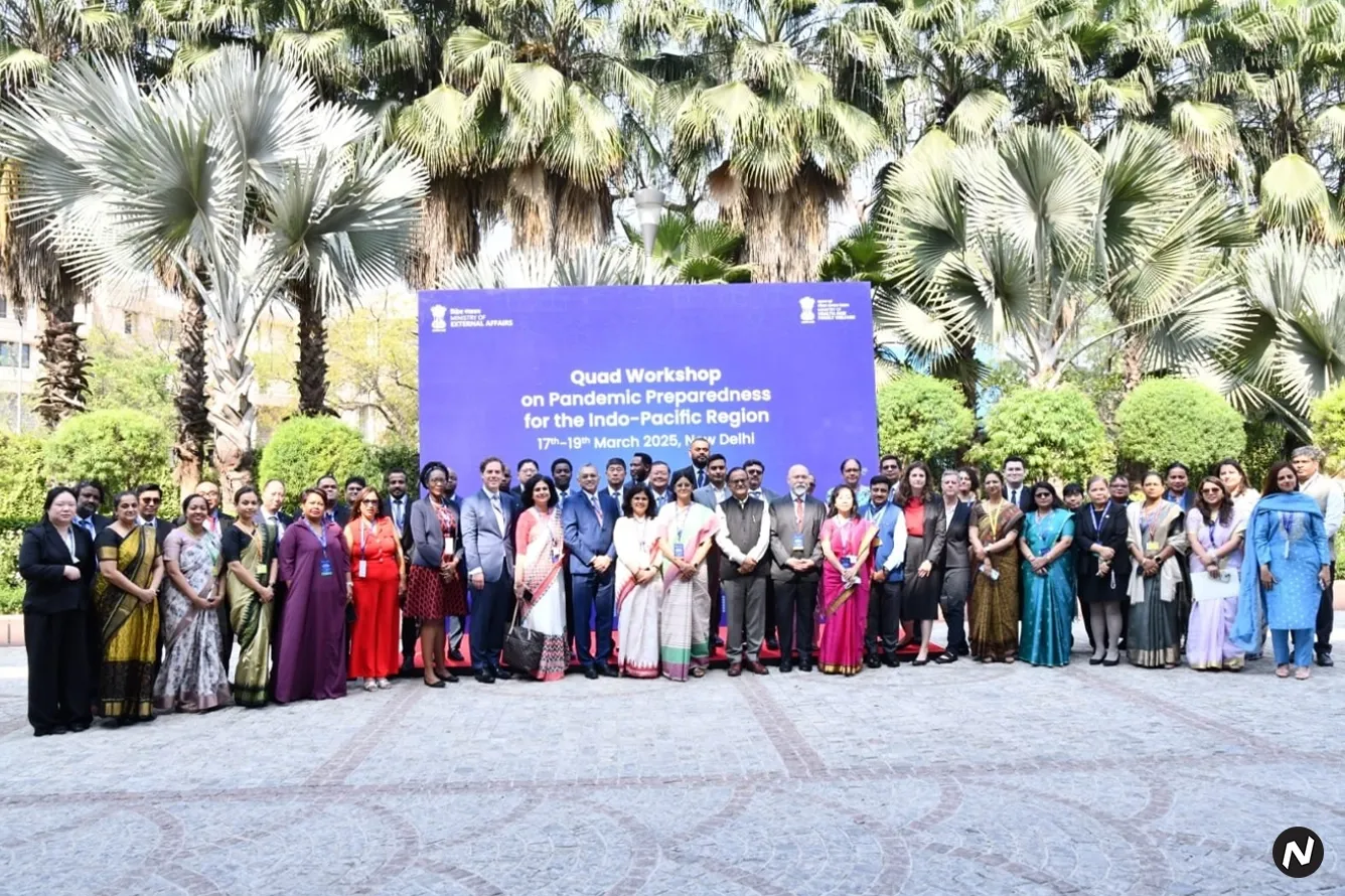 India Hosts Quad Workshop, Pledges $12 Million for Pandemic Preparedness