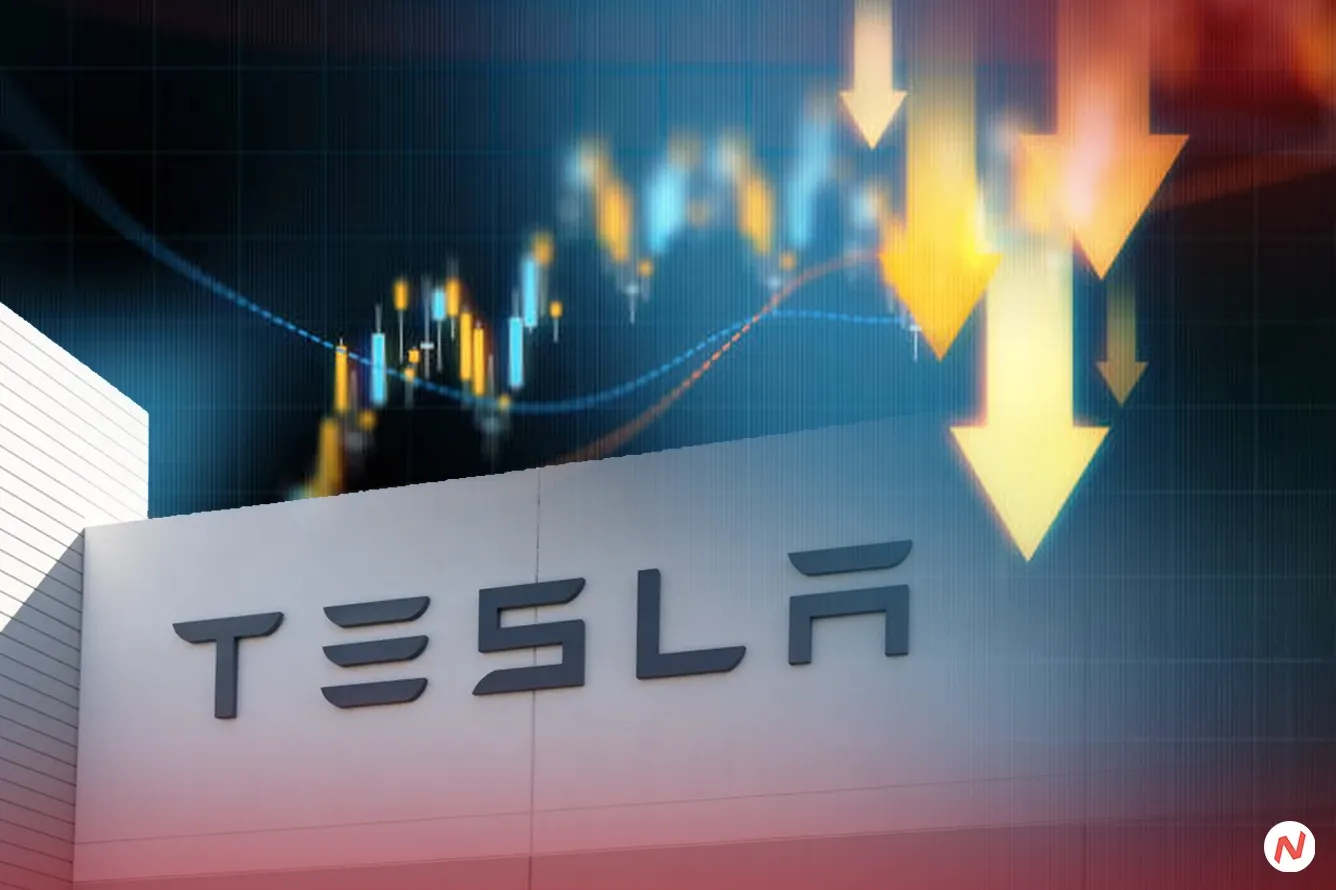 Tesla Stock Plummets as Investors Flee Amid Market Concerns